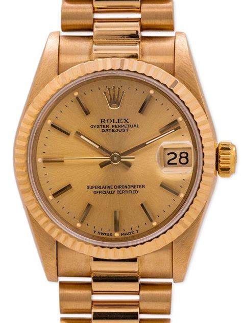 rolex vintage 1986|1986 rolex presidential.